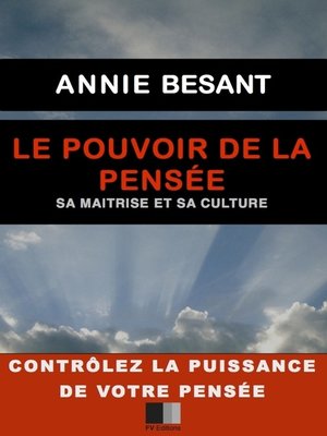 cover image of Le Pouvoir de la Pensée